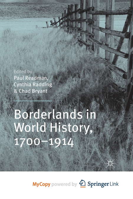 Borderlands in World History, 1700-1914