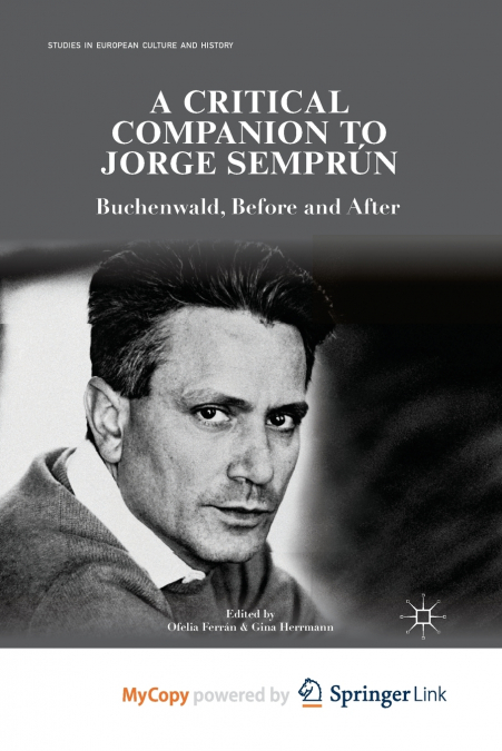 A Critical Companion to Jorge Semprún