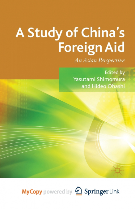 A Study of China’s Foreign Aid
