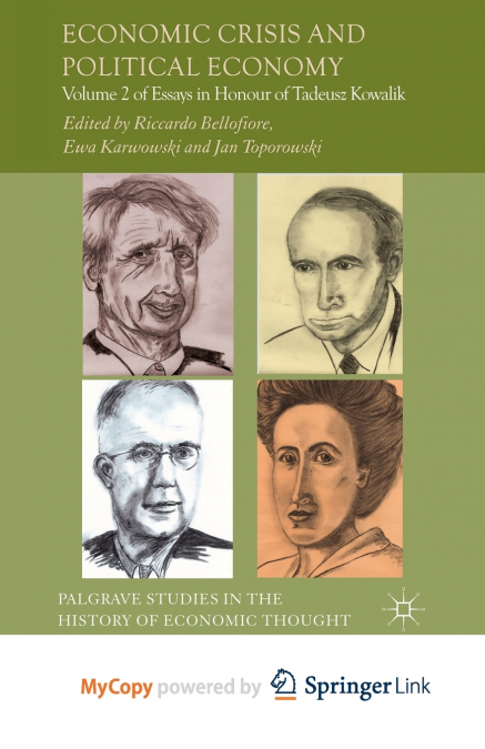 Economic Crisis and Political Economy