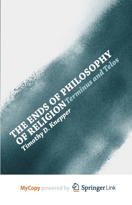 The Ends of Philosophy of Religion