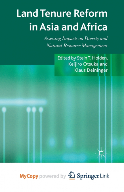 Land Tenure Reform in Asia and Africa