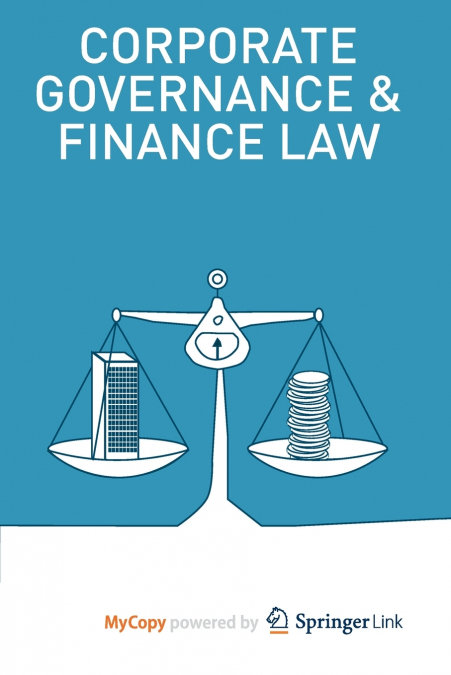 Corporate Governance and Finance Law