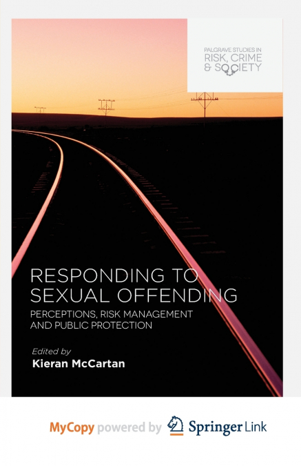Responding to Sexual Offending