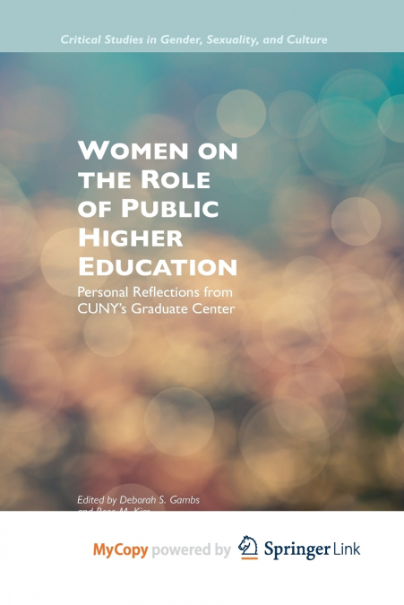Women on the Role of Public Higher Education