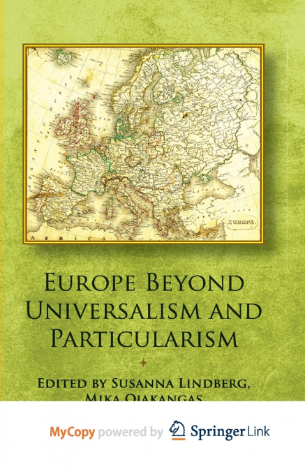 Europe Beyond Universalism and Particularism