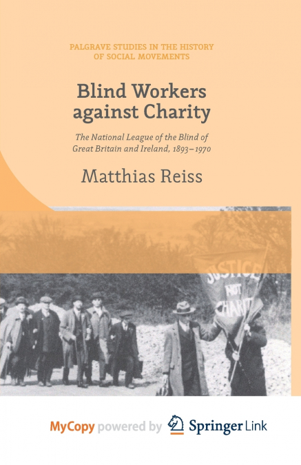Blind Workers against Charity