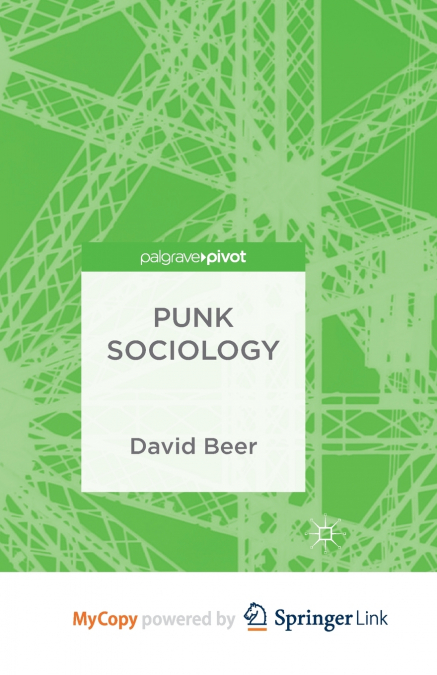 Punk Sociology
