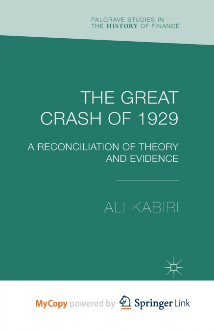 The Great Crash of 1929