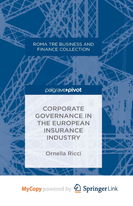 Corporate Governance in the European Insurance Industry