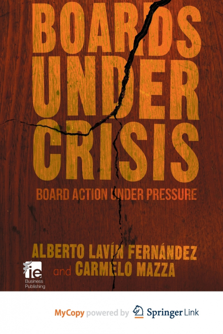 Boards Under Crisis