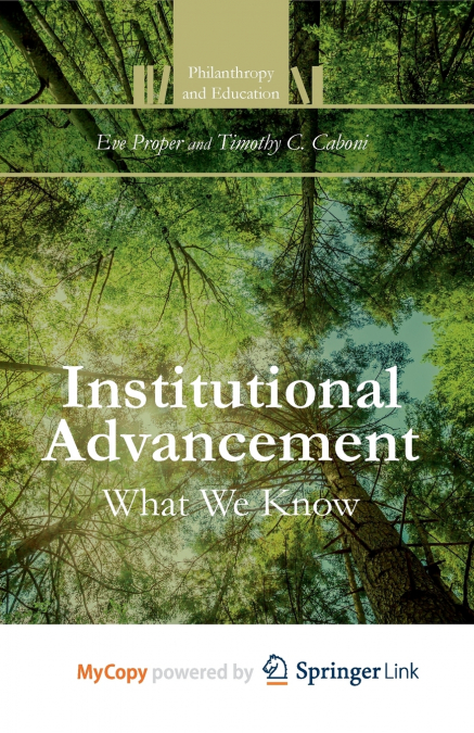 Institutional Advancement
