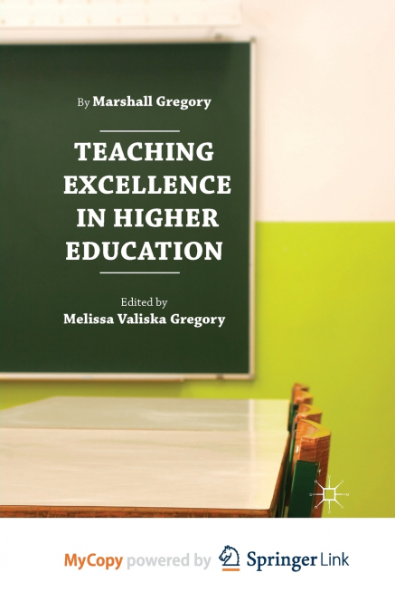 Teaching Excellence in Higher Education