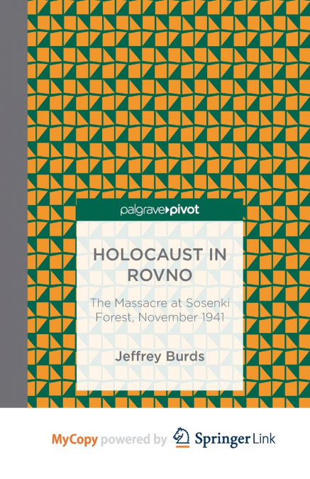 Holocaust in Rovno