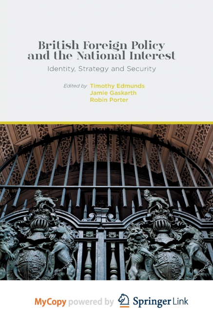 British Foreign Policy and the National Interest
