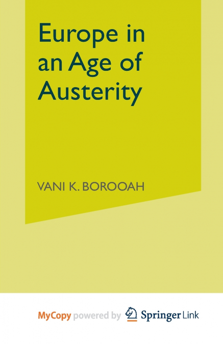 Europe in an Age of Austerity