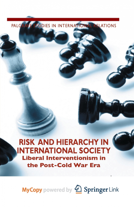 Risk and Hierarchy in International Society