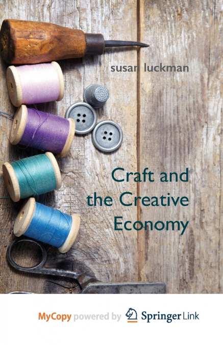 Craft and the Creative Economy
