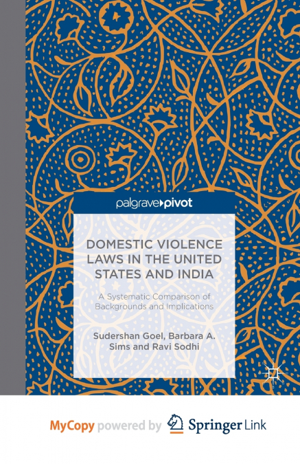 Domestic Violence Laws in the United States and India