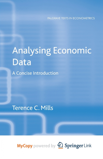 Analysing Economic Data