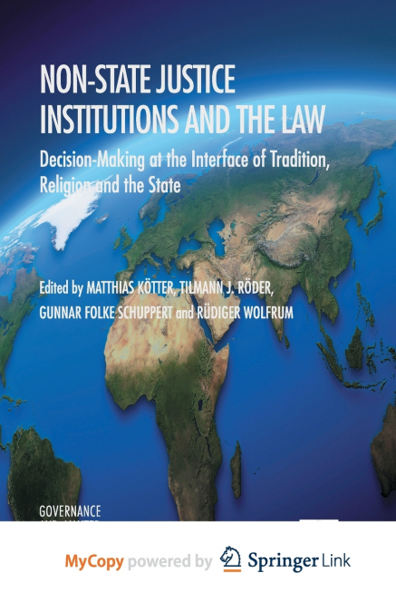 Non-State Justice Institutions and the Law