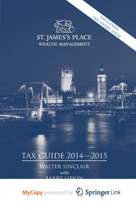 St. James’s Place Tax Guide 2014-2015