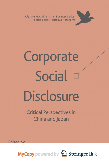 Corporate Social Disclosure