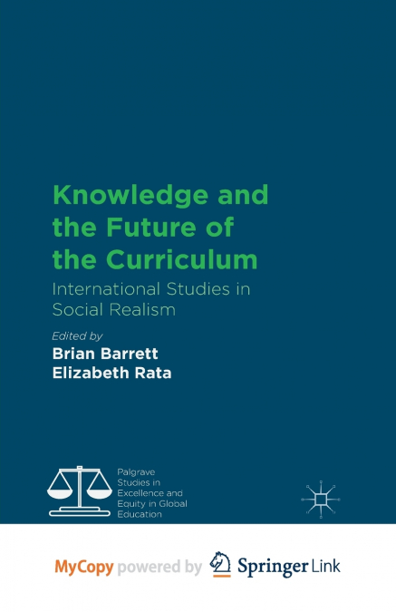 Knowledge and the Future of the Curriculum