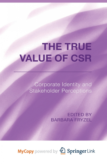 The True Value of CSR