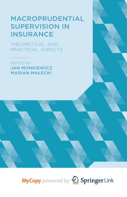 Macroprudential Supervision in Insurance