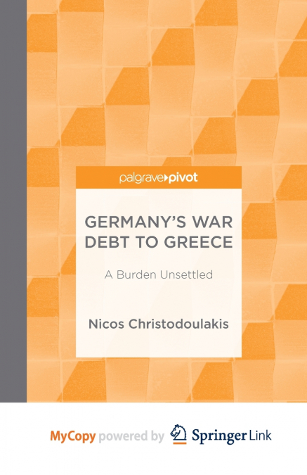 Germany’s War Debt to Greece