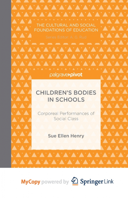 Children’s Bodies in Schools