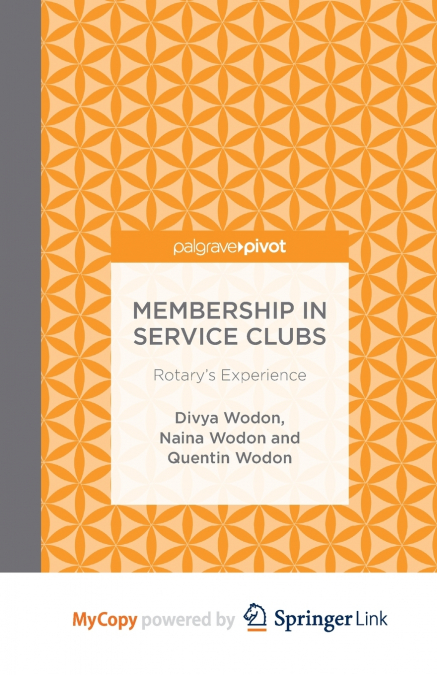 Membership in Service Clubs