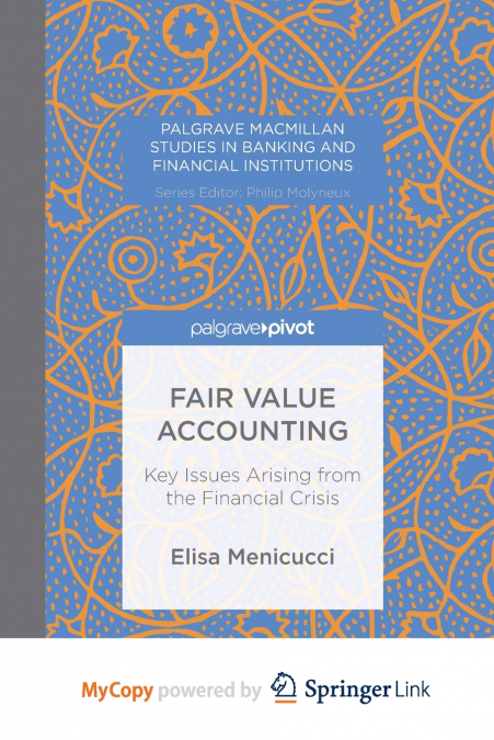 Fair Value Accounting