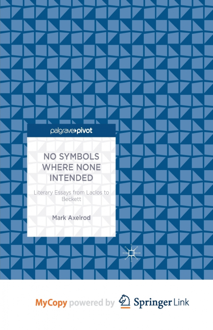 No Symbols Where None Intended