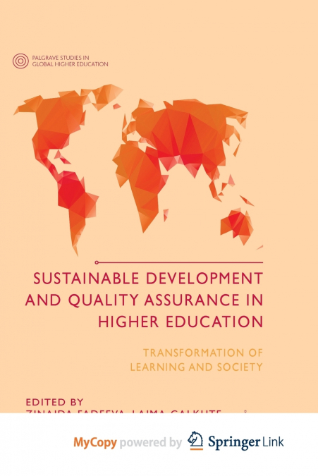 Sustainable Development and Quality Assurance in Higher Education