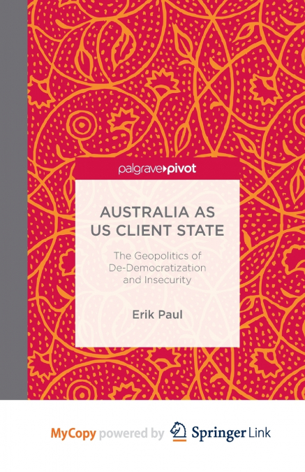 Australia as US Client State