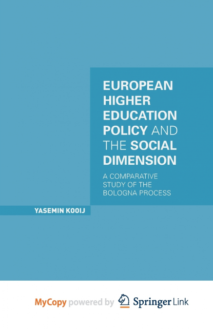 European Higher Education Policy and the Social Dimension