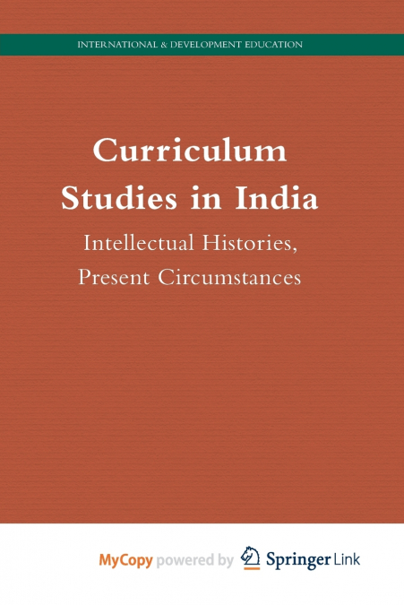 Curriculum Studies in India