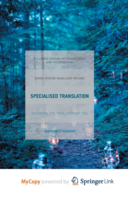 Specialised Translation