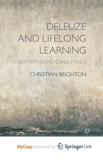 Deleuze and Lifelong Learning