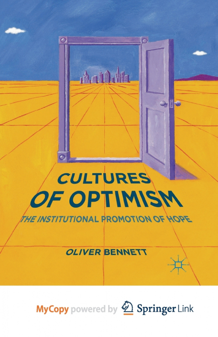 Cultures of Optimism