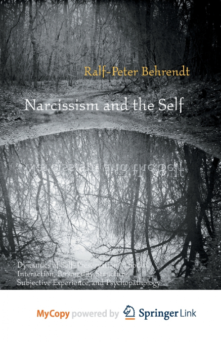 Narcissism and the Self