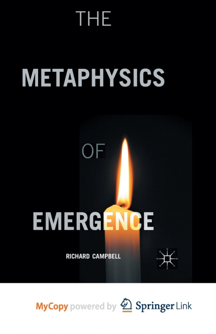 The Metaphysics of Emergence