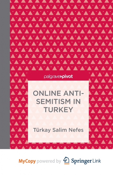 Online Anti-Semitism in Turkey