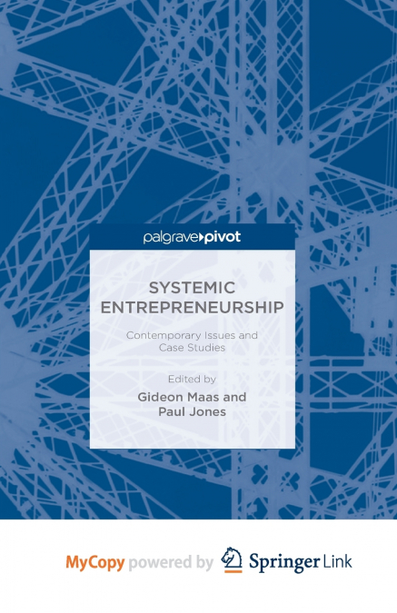 Systemic Entrepreneurship