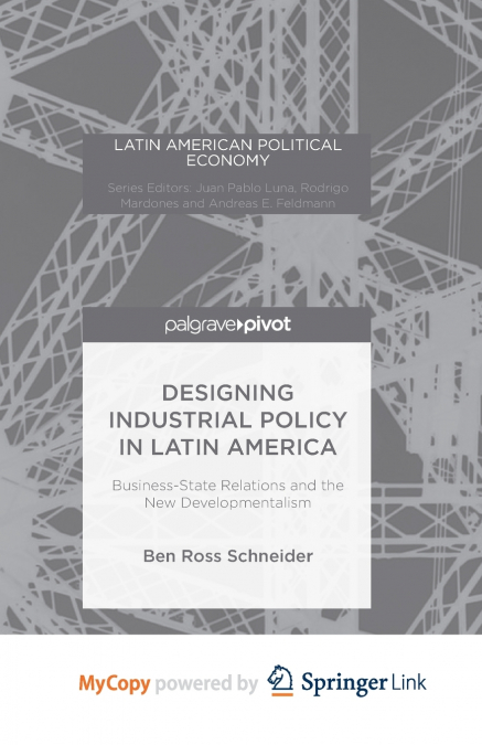 Designing Industrial Policy in Latin America