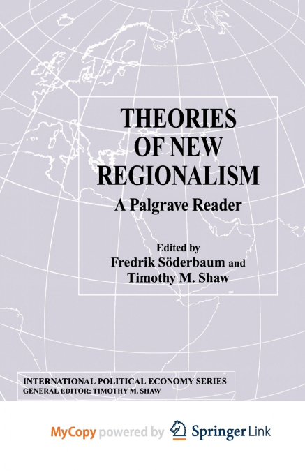 Theories of New Regionalism