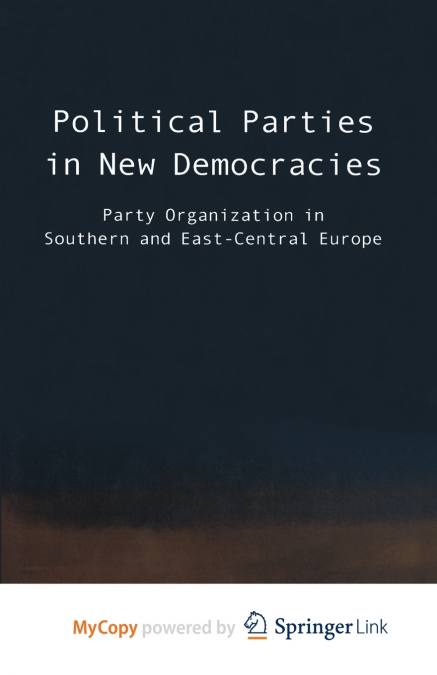 Political Parties in New Democracies