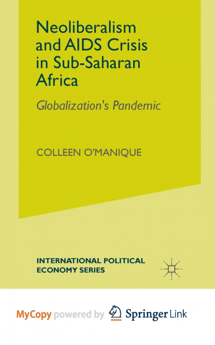 Neo-liberalism and AIDS Crisis in Sub-Saharan Africa